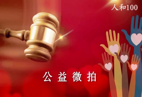 人和首期公益微拍 满满正能量