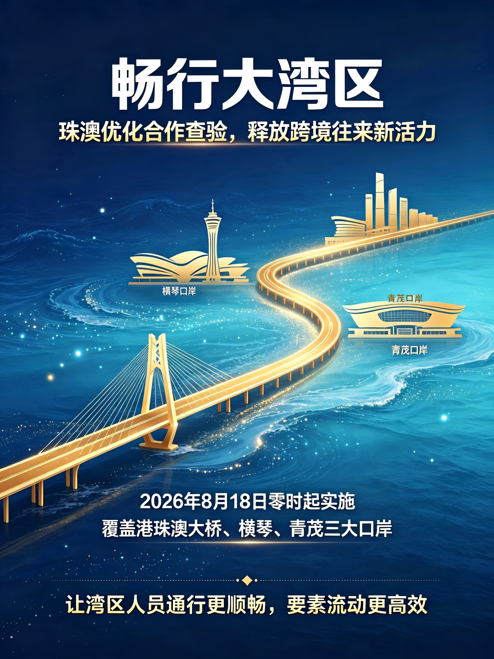 畅行大湾区:珠澳优化合作查验,释放跨境往来新活力